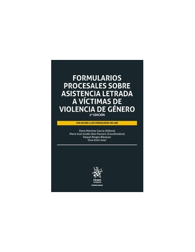 Formularios procesales sobre asistencia letrada a víctimas de violencia de género