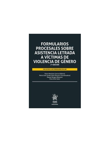 Formularios procesales sobre asistencia letrada a víctimas de violencia de género