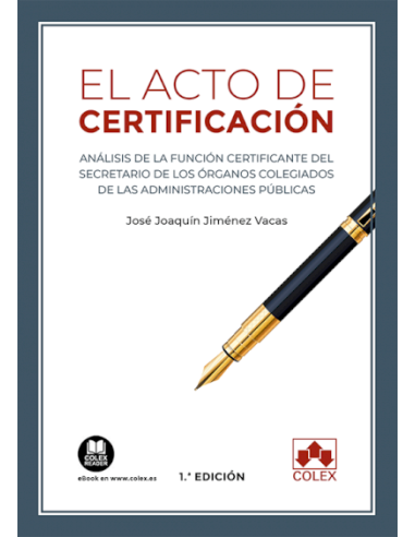 El acto de certificación