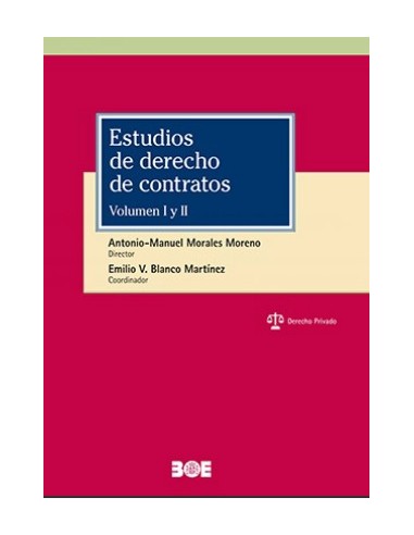 Estudios de derecho de contratos (dos volúmenes)