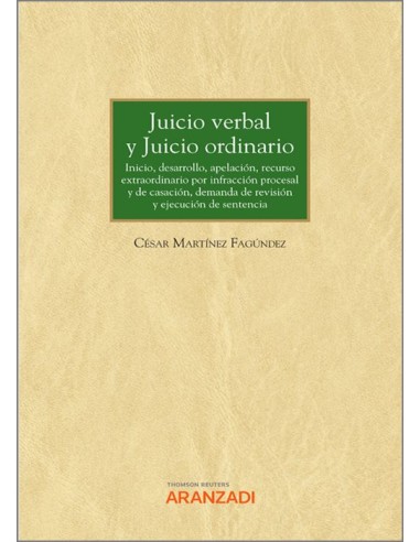 Juicio verbal y juicio ordinario