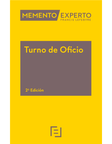 Memento Experto Turno de Oficio