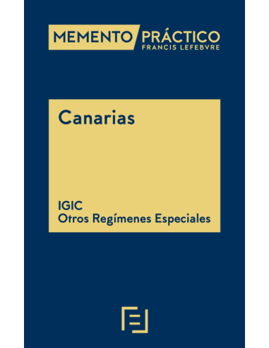 Memento Canarias - IGIC y otros regímenes especiales