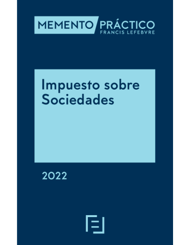 Memento Impuesto sobre Sociedades 2022