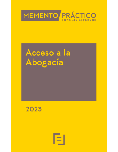 Memento Práctico Acceso a la Abogacía 2023