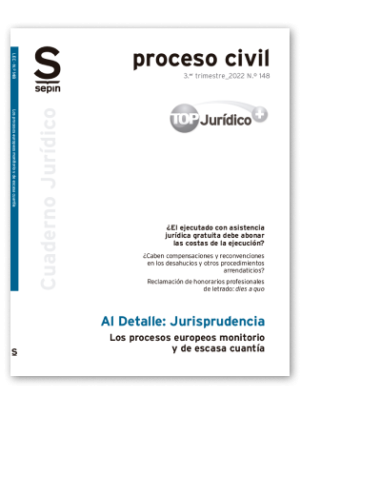 Los procesos europeos monitorio y de escasa cuantía