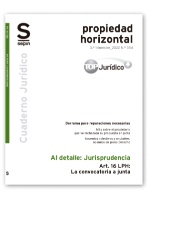 Art. 16 LPH: La convocatoria a junta
