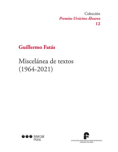 Miscelánea de textos (1964-2021)