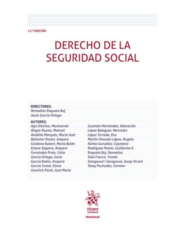 Derecho de la Seguridad Social 11ª Ed.