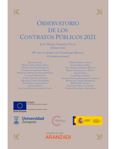 Observatorio de los Contratos Públicos 2021