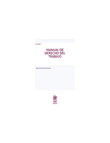 Manual de Derecho del Trabajo