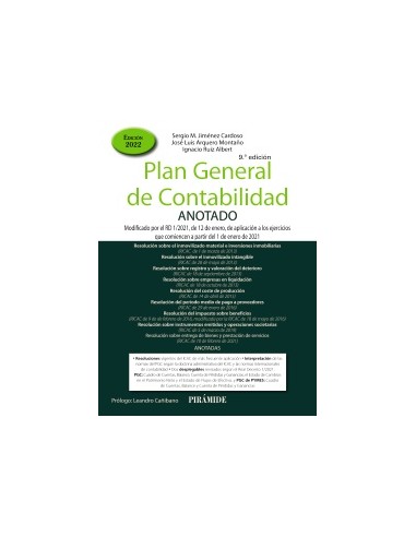 Plan General de Contabilidad anotado