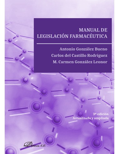 Manual de legislación farmacéutica