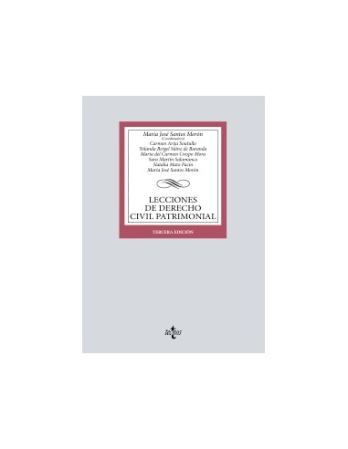 Lecciones de Derecho Civil Patrimonial