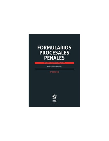 Formularios procesales penales