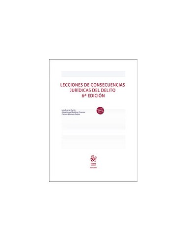 Lecciones de Consecuencias Jurídicas del Delito