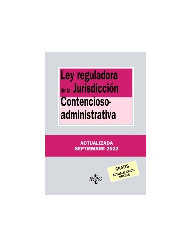 Ley reguladora de la Jurisdicción Contencioso-administrativa