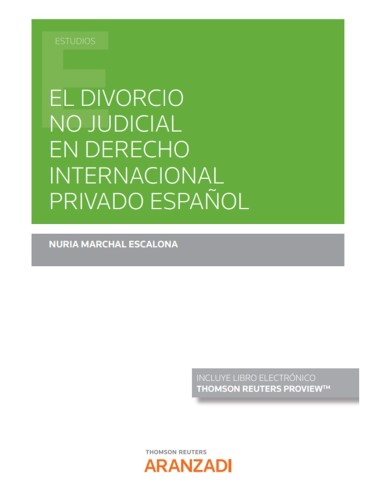 El divorcio no judicial en derecho internacional privado español