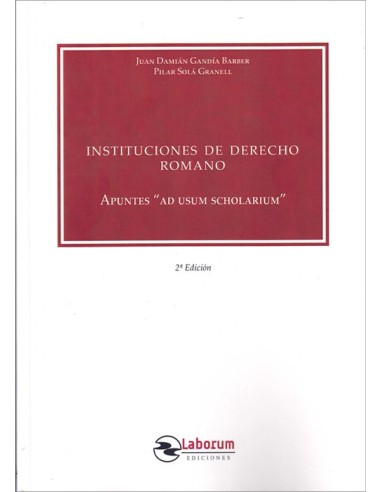 Instituciones de Derecho Romano