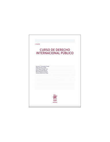 Curso de derecho internacional público