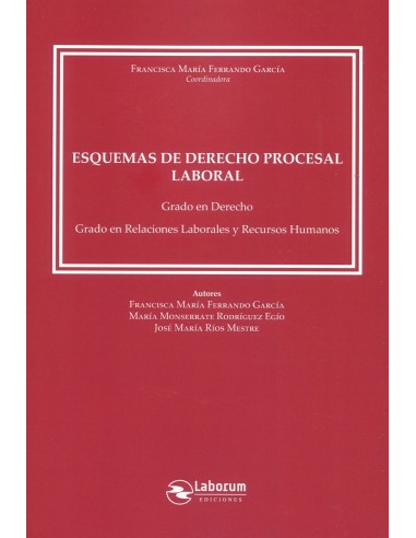 Esquemas de derecho procesal laboral