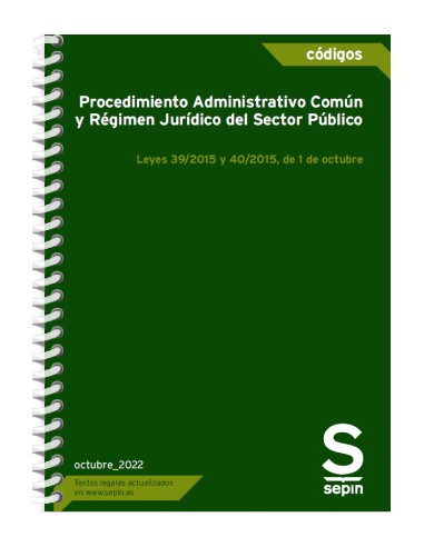 Procedimiento administrativo Común y Régimen Jurídico del Sector Público