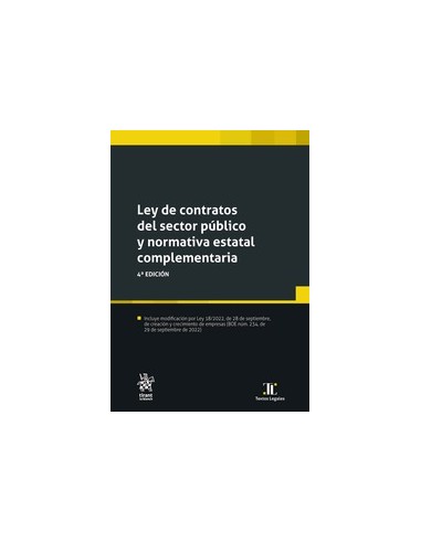 Ley de contratos del sector público y normativa estatal complementaria