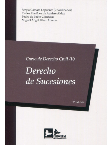 Curso de Derecho Civil V. Derecho de Sucesiones