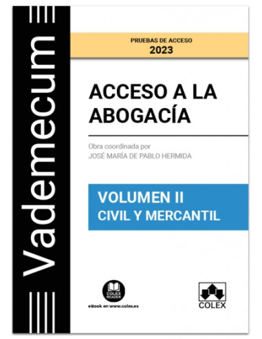 Vademecum Acceso a la abogacía. Volumen II. Parte específica civil-mercantil