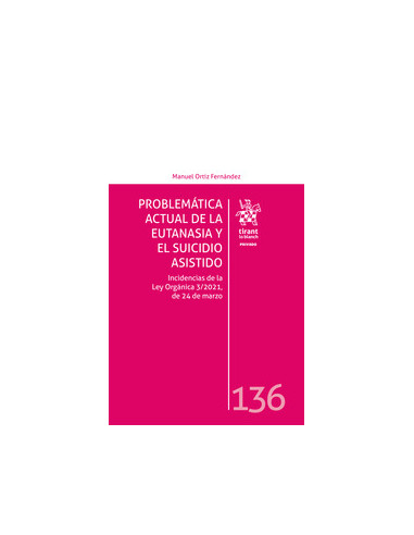 Problemática actual de la Eutanasia y el suicidio asistido. Incidencias de la Ley Orgánica 3/2021, de 24 de marzo