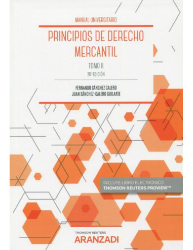 Principios de Derecho Mercantil. Tomo II