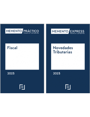 Pack Memento Fiscal 2023 + Memento Express Novedades Tributarias 2023