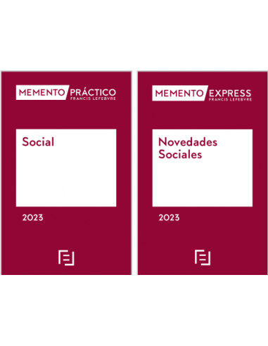 Pack Memento Social 2023 + Memento Express Novedades Sociales 2023