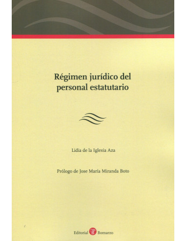 Régimen jurídico del personal estatutario