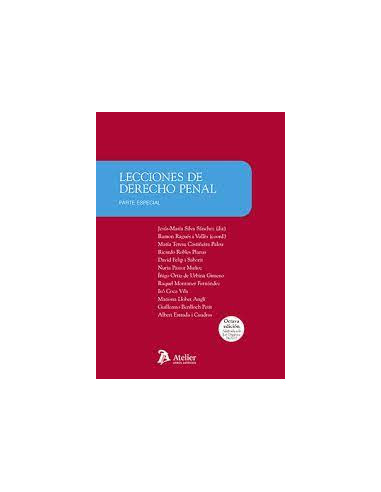 Lecciones de Derecho Penal. Parte especial