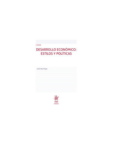 Desarrollo económico. Estilos y políticas