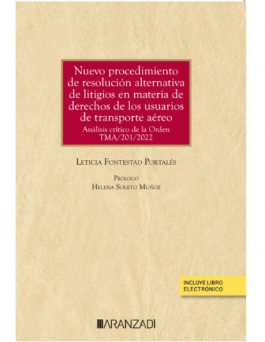 Nuevo procedimiento de resolución alternativa de litigios en materia de derechos de los usuarios de transporte aéreo