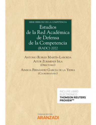 Estudios de la Red Académica de Defensa de la Competencia (RADC) 2022