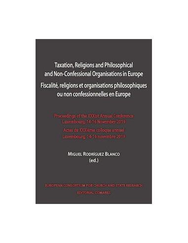 Taxation, religions and philosophical and non-confessional organisations in Europe