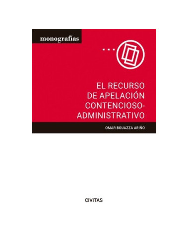 El recurso de apelación contencioso-administrativo