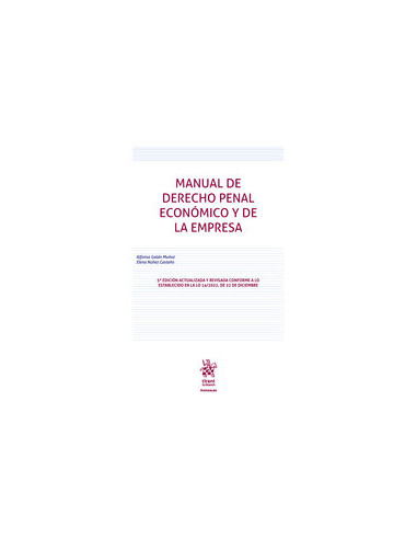 Manual de Derecho Penal económico y de la empresa