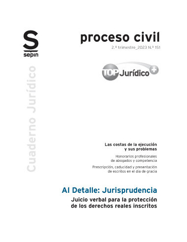 Juicio verbal para la protección de los derechos reales inscritos
