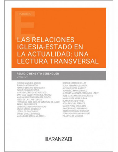 Las relaciones Iglesia-Estado en la actualidad: una lectura transversal