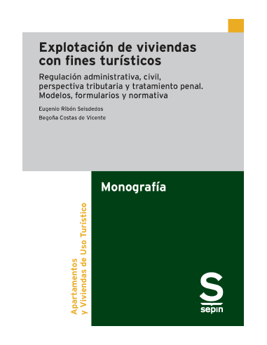 Explotación de viviendas con fines turísticos
