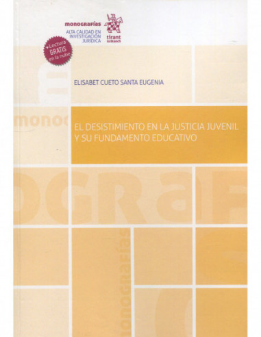 El desistimiento en la justicia juvenil y su fundamento educativo