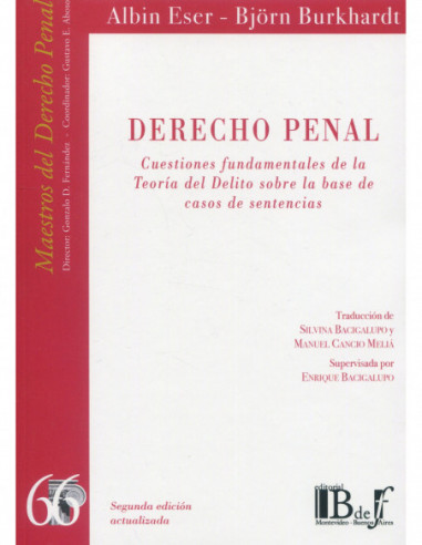 Derecho penal. Cuestiones fundamentales de la teoría del delito sobre la base de casos de sentencias