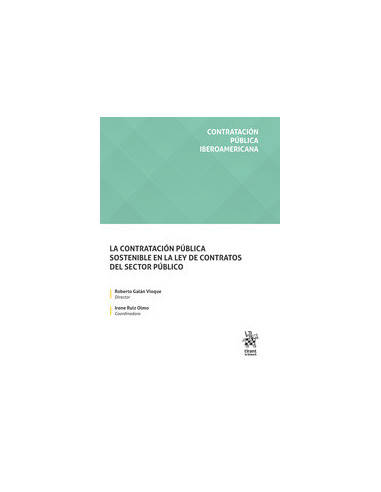 La contratación pública sostenible en la Ley de Contratos del Sector Público