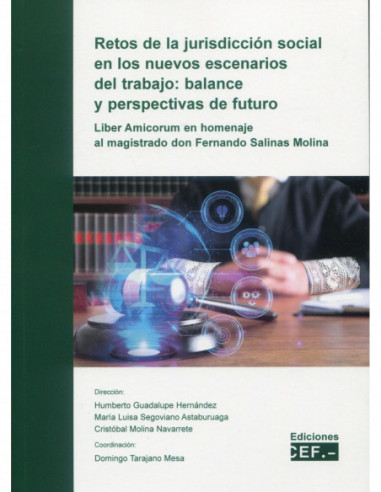 Retos de la Jurisdicción Social en los Nuevos Escenarios del Trabajo: Balance y Perspectivas de Futuro