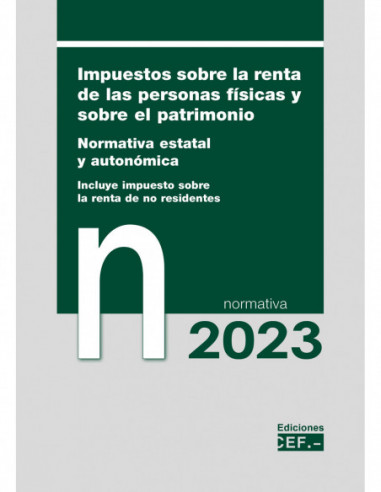 Impuestos sobre la Renta de las Personas Físicas y sobre el Patrimonio 2023