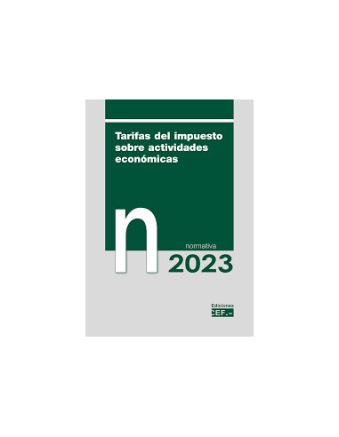Tarifas sobre el Impuesto de Actividades Económicas